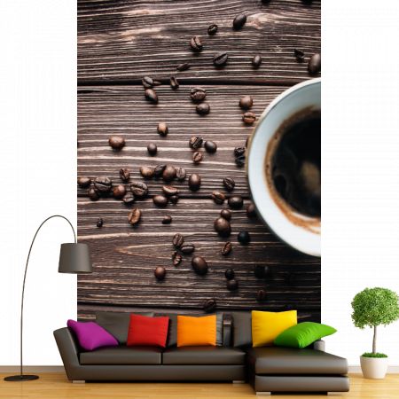 Фотообои Сваренный кофе в комнату