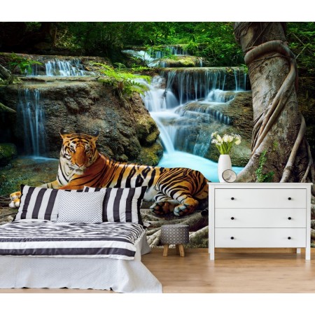 Фотообои Тигр для спальни