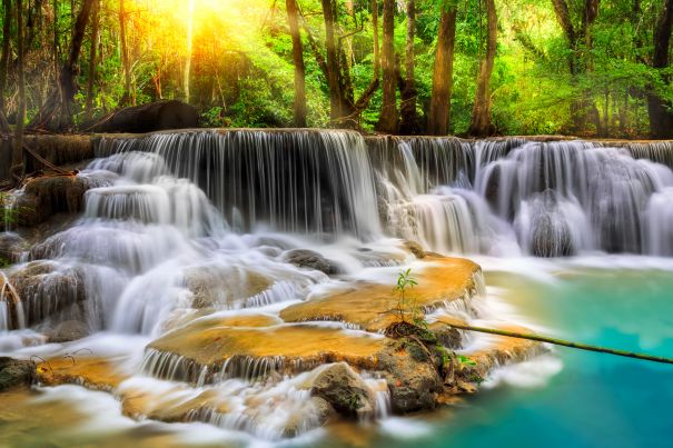 Фотообои Маленькие водопады