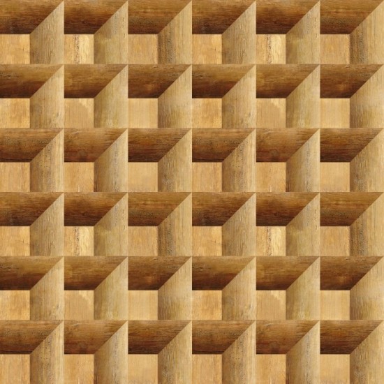 Фотообои Абстрактные деревянные кубы