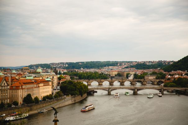 Фотообои Оживленный водный путь