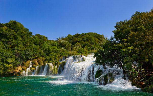 Фотообои Лазурный водопад